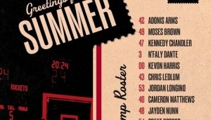 二年级探花降维打击？火箭公布夏联大名单：谢泼德领衔