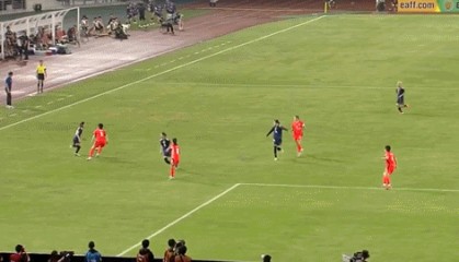女东亚杯半场：成宫唯大力抽射破门，日本暂时1-0韩国